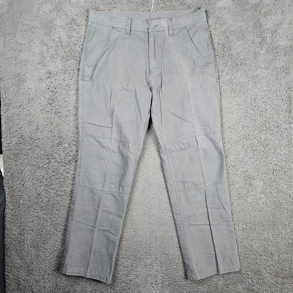 Oakley Mens Gray Double Knee Workwear Utility Pants Size‎ 38
